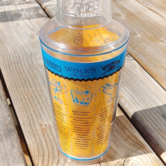 LCBO Martini Shaker with recipes Plastic BNWT - Picture 5 of 5